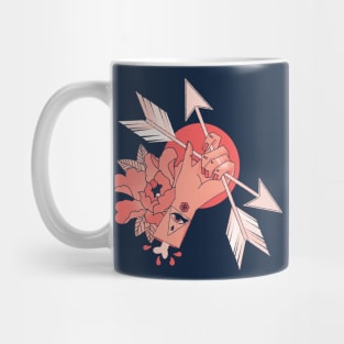 An Arrow in the Hand Mug